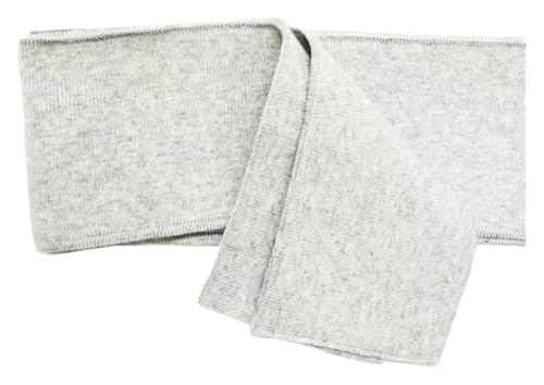 Rippstrickbündchen, Handgelenksmanschette, reiner Baumwollgarn-gefärbter Faden, gestrickter Saumstoff, DIY for Manschetten, Verschleißersatz(Light Gray) von AQCDPJYU