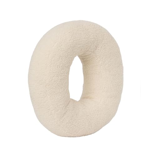 AQCQDQ Buchstabekissen, Kissen als Buchstaben, Waschbar Langlebig Buchstabe Kissen, Kuschelkissen Kinder Buchstabeform Dekokissen Kopfkissen Zierkissen, Kuschelige Kissen Buchstaben (O,40x35x10 cm) von AQCQDQ