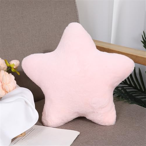 AQCQDQ Kuschelkissen Kinder Sternkissen Weiche Flauschige Sternform Zierkissen Sofakissen für kuschelecke Kinderzimmer Schlafzimmer Deko von AQCQDQ