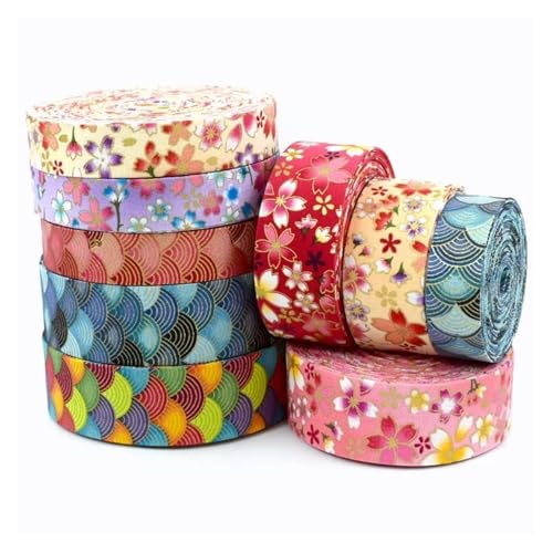 AQXYWQLL 5/10 Meter 10/25/40 mm Jacquard-Gurtband, Dekorationsbänder, Band, Spitzenbesatz, Gürtel for Paket, Kleidung, Nähzubehör(4,10mm-5Meters) von AQXYWQLL