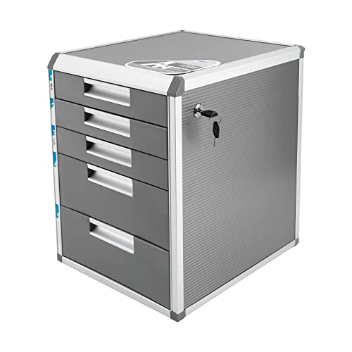 Metall Schubladenbox Abschließbar 5 Fächer, Dokumenten Aufbewahrung Ablagebox, 5 Fächer Aluminiumlegierung Dokumenten Aufbewahrungsbox, Robust Stabil Ordnungsbox aus Aluminiumlegierung Metall Schubladenbox Abschließbar 5 Fächer, Dokumenten Aufbewahrung Ablagebox, 5 Fächer Aluminiumlegierung Dokumenten Aufbewahrungsbox, Robust Stabil Ordnungsbox aus Aluminiumlegierung von ARBGO