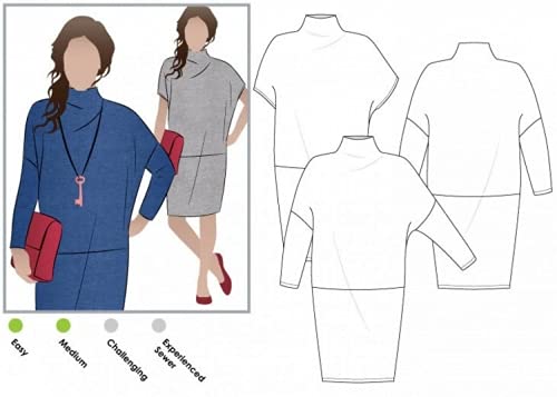 Style Arc Schnittmuster Cher Knit Kleid von Style Arc