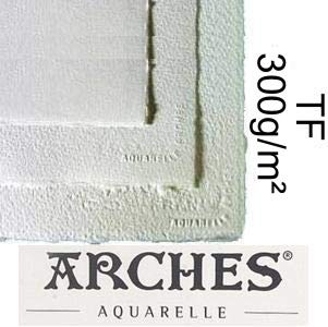 Arches - Aquarellblätter, 10 Einheiten, 50 x 70 g bis 300 Gramm Arches - Aquarellblätter, 10 Einheiten, 50 x 70 g bis 300 Gramm von ARCHES