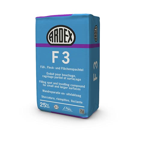 ARDEX F 3 Füll-, Fleck- und Flächenspachtel (25 Kilogramm) von ARDEX