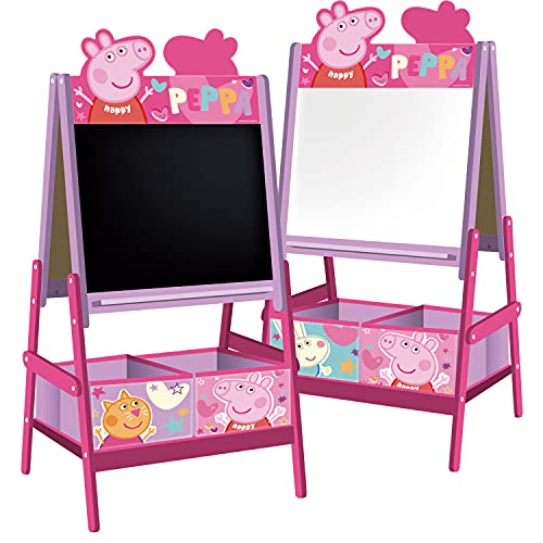 ARDITEX Peppa Wutz Staffelei doppelseitig und Aufbewahrungsbehälter, Höhe 117 cm ARDITEX Peppa Wutz Staffelei doppelseitig und Aufbewahrungsbehälter, Höhe 117 cm von ARDITEX