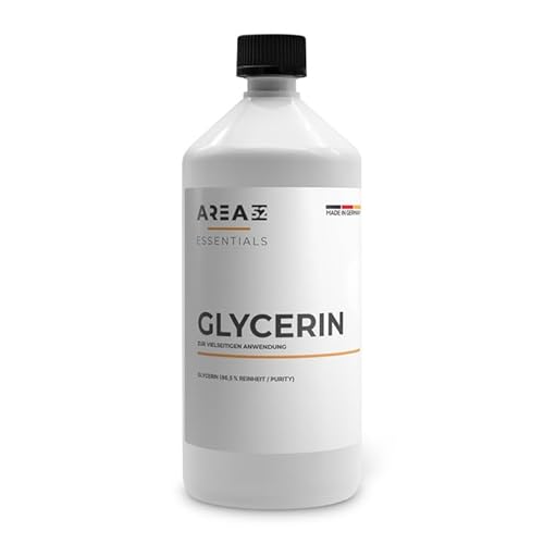 Area52 – Glycerin 1 Liter technische Qualität mit 86,5% Reinheit – Vielseitiges Glyzerin für Frostschutzmittel, Schmiermittel, Weichmacher, Trennmittel & Feuchthaltemittel – Nur für techn. Anwendungen Area52 – Glycerin 1 Liter technische Qualität mit 86,5% Reinheit – Vielseitiges Glyzerin für Frostschutzmittel, Schmiermittel, Weichmacher, Trennmittel & Feuchthaltemittel – Nur für techn. Anwendungen von AREA52