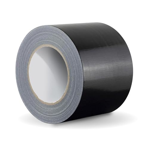 AREABOXES Verstärktes Klebeband, extra stark, 50 m x 50 mm, Mehrzweck-Klebeband, zum Reparieren, Befestigen, Bündeln, Verstärken oder Versiegeln. Wasserdicht, wasserfest (1, schwarz, 50 mm x 50 mm) AREABOXES Verstärktes Klebeband, extra stark, 50 m x 50 mm, Mehrzweck-Klebeband, zum Reparieren, Befestigen, Bündeln, Verstärken oder Versiegeln. Wasserdicht, wasserfest (1, schwarz, 50 mm x 50 mm) von AREABOXES