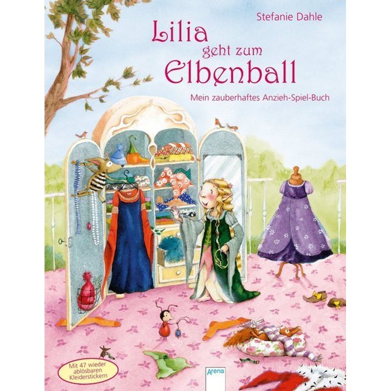 Lilia Geht Zum Elbenball / Lilia, Die Kleine Elbenprinzessin Bd.4 - Stefanie Dahle, Pappband von ARENA