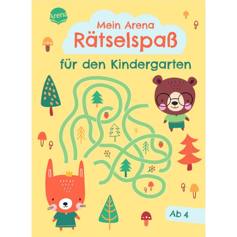 Mein Arena Rätselspaß Für Den Kindergarten, Kartoniert (TB) von ARENA