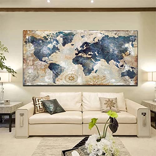AREPAS 5D Diamond Painting Full Set Retro-Weltkarte 80x160cm Großformat DIY Malen nach Zahlen Diamant Malerei Kit DIY Kreuzstich Diamant Gemälde Stickerei Diamant Painting Bilder Kunst Handwerk AREPAS 5D Diamond Painting Full Set Retro-Weltkarte 80x160cm Großformat DIY Malen nach Zahlen Diamant Malerei Kit DIY Kreuzstich Diamant Gemälde Stickerei Diamant Painting Bilder Kunst Handwerk von AREPAS