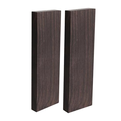 Ebenholz – schwarzes Ebenholz, 2 Stück, benutzerdefinierte DI-Y-Material Werkzeuge für Blanko-Klinge, 11,9 x 4 x 1 cm, schwarzes Ebenholz, Gabune, DI-Y-Material kompatibel mit Musikinstrumenten Ebenholz – schwarzes Ebenholz, 2 Stück, benutzerdefinierte DI-Y-Material Werkzeuge für Blanko-Klinge, 11,9 x 4 x 1 cm, schwarzes Ebenholz, Gabune, DI-Y-Material kompatibel mit Musikinstrumenten von ARIOU
