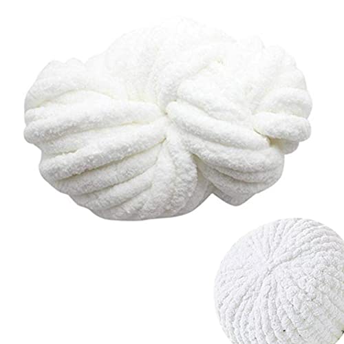 Island Wollgarn, Eisstreifen, handgefertigtes Deckengarn, Chenille-Garn zum Stricken, Häkelgarn in Farbe, Strick- und Häkelgarn, flauschiges Garn, grobes Garn für Strickprojekte von ARIOU