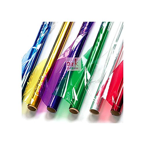 ARK Craft Super Six Zellophan-Folienrollen, transparent, 508 x 4,5 m x 6 Rollen ARK Craft Super Six Zellophan-Folienrollen, transparent, 508 x 4,5 m x 6 Rollen von ARK
