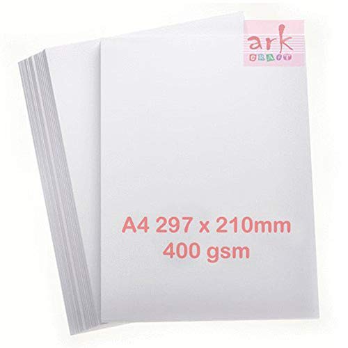 ARK Druckerpapier, A4, Weiß, 400 g/m², sehr dick, 50 Blatt von ARK
