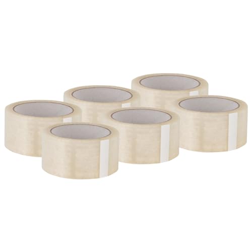 ARLI 6 x Klebeband Packband Paketband PP 48 mm x 66 m Paket Band Kleberolle für Päckchen Paket Sehr gut haftendes Paketklebeband für Packstücke bis 40 kg Verpackungsmaterial 6x Rollen ARLI 6 x Klebeband Packband Paketband PP 48 mm x 66 m Paket Band Kleberolle für Päckchen Paket Sehr gut haftendes Paketklebeband für Packstücke bis 40 kg Verpackungsmaterial 6x Rollen von ARLI