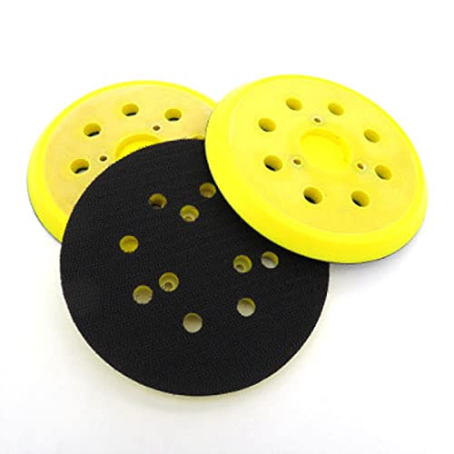 3 Stück Haken- und Schlaufenschleifer-Stützpad, 12,7 cm, 8 Löcher, Schleifpad für DW421, DW423, DW423K, D26453, D26451 3 Stück Haken- und Schlaufenschleifer-Stützpad, 12,7 cm, 8 Löcher, Schleifpad für DW421, DW423, DW423K, D26453, D26451 von ARMYJY
