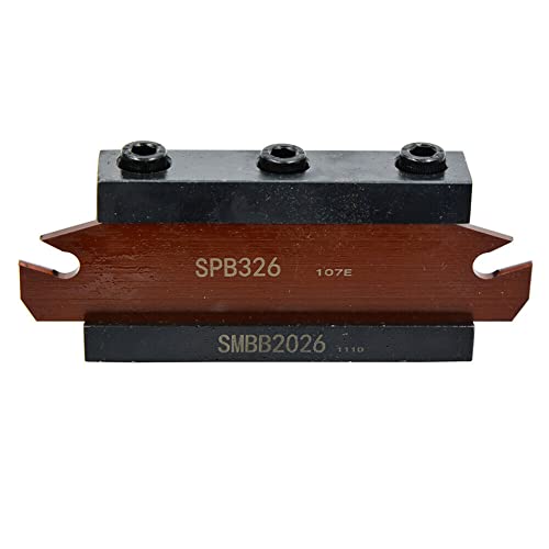 ARMYJY SPB326 SPB26-3 mm Nutscheitelklinge SMBB2026 Trennblock-Werkzeughalter Nutenhalter von ARMYJY