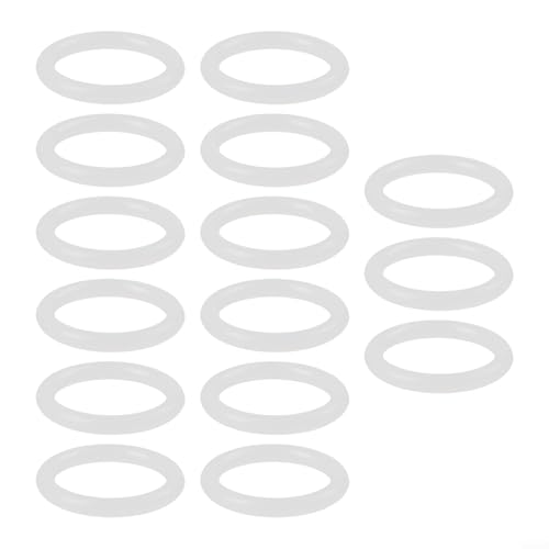 Häkelring-Bastelset 30 Kunststoff-Kreishaken für Handtasche und dekorative Anwendungen (19 mm) von ARMYJY