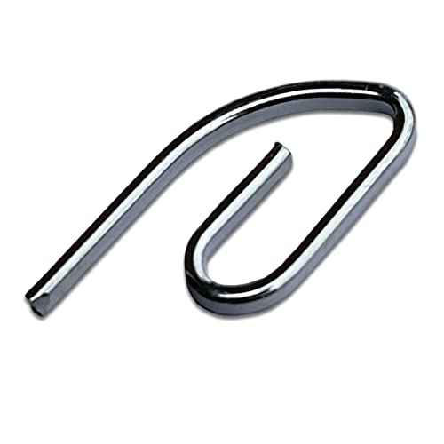 50 Gardinenhaken zum Einhängen aus Metall für Gardinen mit Schienensystem. Hochwertige und widerstandsfähige Gardinenhaken 50 Gardinenhaken zum Einhängen aus Metall für Gardinen mit Schienensystem. Hochwertige und widerstandsfähige Gardinenhaken von ARNAIN