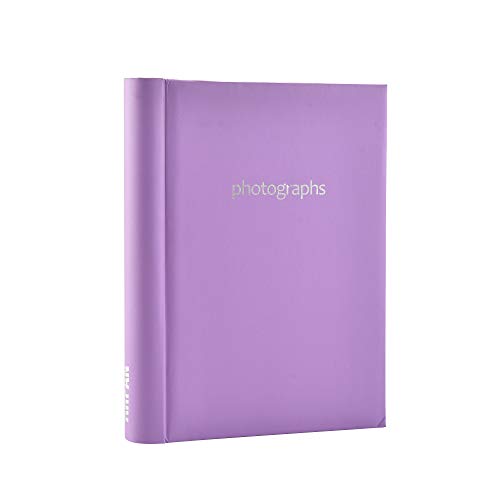 ARPAN Selbstklebendes Fotoalbum, 36 Blatt, 72 Seiten, Spiralringbuch, Violett, 28 x 22 cm von ARPAN