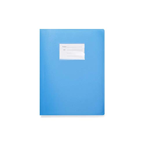 Arpan A4 Sichtbuch Ordner flexiblen Abdeckung Portfolio - 104 Taschen 208 / Seiten - Blau von ARPAN