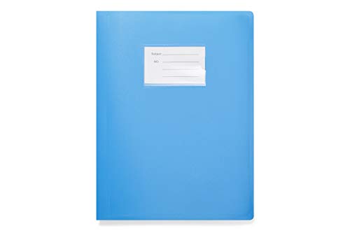 Arpan Flexicover Präsentationsmappe, A4, 62 Hüllen, 124 Seiten, flexibler Einband, Blau von ARPAN