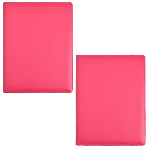 Arpan Sichtbuch, A4, 48 Taschen, 96 Seiten, Präsentationsmappe, Dokumentenmappe, Profi-Portfolio, Konferenzmappe, 2 Stück (Rosa) von ARPAN
