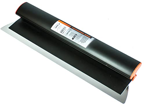 Flächenspachtel Professional Series - Spachtel zum Verputzen von Wänden und Decken - Skimming spatula mit deutlich hoherer Steifheit - Made in EU- (Flächenspachtel 55cm) von ARPON