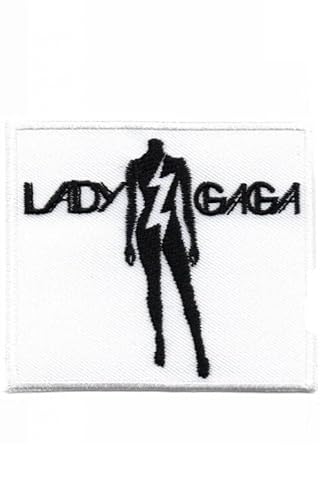1 x bestickter Aufnäher zum Aufbügeln – Lady Gaga Patch Abzeichen-Zubehör von ARPatches