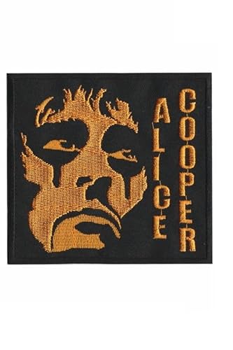 Alice Cooper goldener Aufnäher zum Aufbügeln, Aufnäher, Zubehör Alice Cooper goldener Aufnäher zum Aufbügeln, Aufnäher, Zubehör von ARPatches