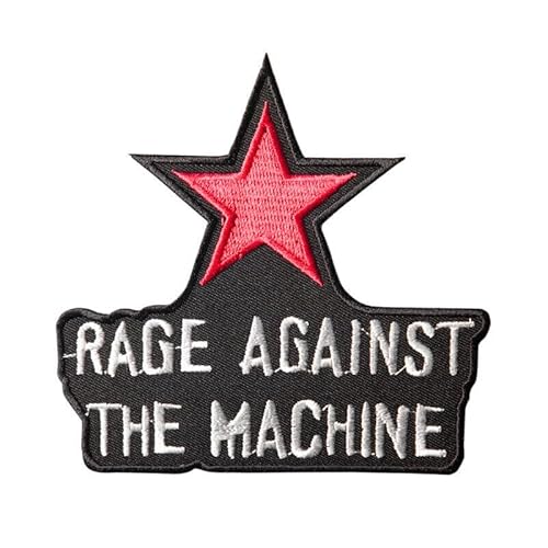 Aufnäher "Rage Against The Machine Machine", bestickt, zum Aufbügeln, 1 Stück Aufnäher "Rage Against The Machine Machine", bestickt, zum Aufbügeln, 1 Stück von ARPatches