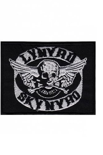 Lynyrd Skynyrd Totenkopf Rockband South Patch Abzeichen bestickt Aufbügler Applikation Patch Zubehör Lynyrd Skynyrd Totenkopf Rockband South Patch Abzeichen bestickt Aufbügler Applikation Patch Zubehör von ARPatches