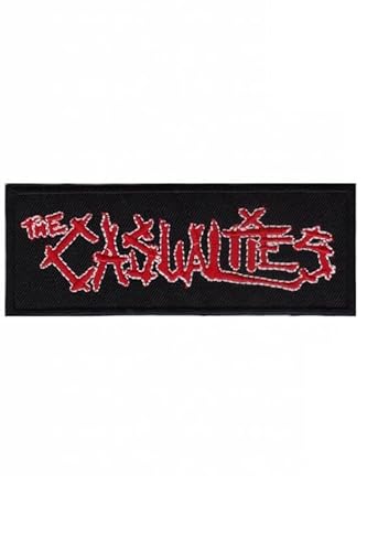 The Casualties Streetpunk Band Patch Badge Embroidered Iron on Applique Patch Accessory von ARPatches