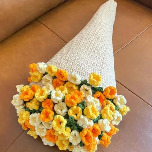 Gehäkelte Decke mit Blumenstrauß, Weiche Leichte Handgefertigte Blumen Rose Bouquet Blanket Häkelblumen Rosenstraußdecke Material-Set, Heimdekoration Geschenke für Mama zum Muttertag Geburtstag Gehäkelte Decke mit Blumenstrauß, Weiche Leichte Handgefertigte Blumen Rose Bouquet Blanket Häkelblumen Rosenstraußdecke Material-Set, Heimdekoration Geschenke für Mama zum Muttertag Geburtstag von ARRITS
