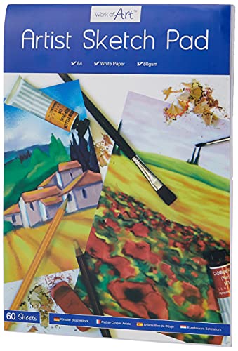 Artbox Zeichenblock, A4 Blatt, sortiert (Blatt 60) von ART BOX