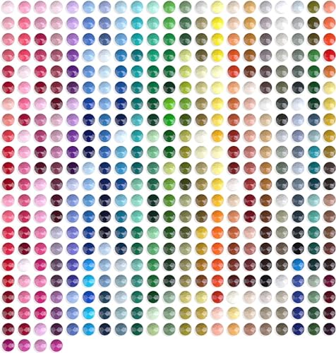 ARTDOT 5D Diamond Painting Zubehör Runder Steine, 445 Farben, 89000 Stück Daiments Painting (200 Stück pro Pack) von ARTDOT