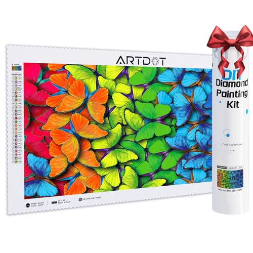 ARTDOT Lizenzierte 5D Diamond Painting Erwachsene Set, DIY Voll Diamant Painting Bilder für Home Wanddekoration, Diamond Painting Zubehör als Geschenk für Mädchen Frauen Männer Mama Oma, 25 * 50cm ARTDOT Lizenzierte 5D Diamond Painting Erwachsene Set, DIY Voll Diamant Painting Bilder für Home Wanddekoration, Diamond Painting Zubehör als Geschenk für Mädchen Frauen Männer Mama Oma, 25 * 50cm von ARTDOT