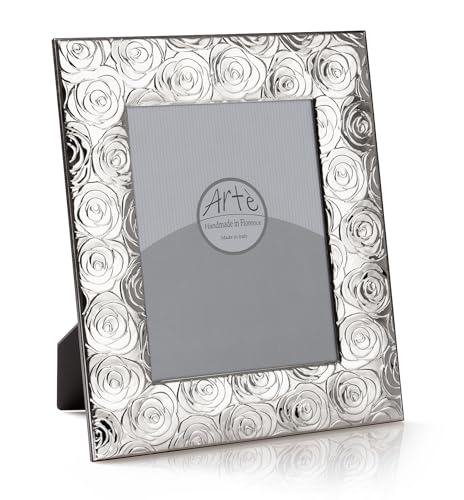 10 x 15 Bilderrahmen aus Silber mit Rückseite aus Holz, Band 3,7 cm, gestempelt Ag, Made in Italy. Der Rahmen hat einen Anlaufschutz 2050/10x15BIL 10 x 15 Bilderrahmen aus Silber mit Rückseite aus Holz, Band 3,7 cm, gestempelt Ag, Made in Italy. Der Rahmen hat einen Anlaufschutz 2050/10x15BIL von ARTÉ