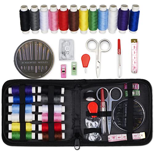 sew simply XL Nähzeug, hochwertige Nähzubehör, XL Spulen - KOSTENLOS Extra 10 XL nützlichsten Farben von Fäden & Classic Tomato Pin Kissen - Anfänger, Notfall, Kinder, Sommer-Camper und zu Hause sew simply XL Nähzeug, hochwertige Nähzubehör, XL Spulen - KOSTENLOS Extra 10 XL nützlichsten Farben von Fäden & Classic Tomato Pin Kissen - Anfänger, Notfall, Kinder, Sommer-Camper und zu Hause von ARTIKA