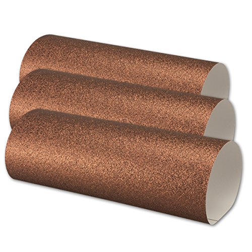05x Artoz Glitter Papier - selbstklebend - DIN A4 - Bronze - glitzerndes Papier - Bastelpapier - Scrapbooking 05x Artoz Glitter Papier - selbstklebend - DIN A4 - Bronze - glitzerndes Papier - Bastelpapier - Scrapbooking von ARTOZ