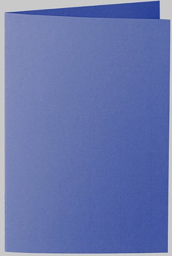 50 Stück - Artoz Serie 1001 Doppelkarten gerippt - Hochdoppelt - DIN B6, 240 x 169mm, hochwertig, royal von ARTOZ