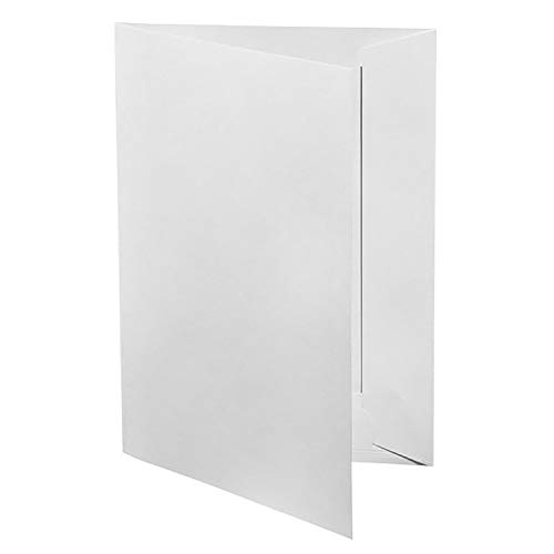 6 Stück Artoz Präsentationsmappen für DIN A4 - Blütenweiss - gerippter Karton - 220 g/m² - 220 x 310 mm - hochwertige Bewerbungsmappen 6 Stück Artoz Präsentationsmappen für DIN A4 - Blütenweiss - gerippter Karton - 220 g/m² - 220 x 310 mm - hochwertige Bewerbungsmappen von ARTOZ