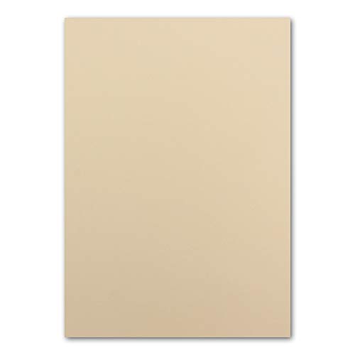 ARTOZ FLORETTA 100x DIN A4 Bogen - light skin - 92 g/m² - 29,7 x 21 cm - pastellfarbenes Papier zum Basteln & Drucken von ARTOZ
