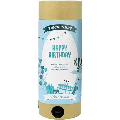 ARTOZ Tischbombe Happy Birthday - ohne Feuer & Wiederverwendbar ARTOZ Tischbombe Happy Birthday - ohne Feuer & Wiederverwendbar von ARTOZ