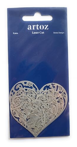 Artoz - Laser cut, Herz L, M, S Silber Artoz - Laser cut, Herz L, M, S Silber von ARTOZ