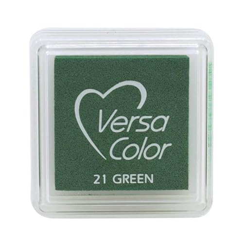 Artoz Ministempelkissen VersaColor in Grün – 34 x 34 mm – Stempelfarben auf Wasserbasis – Stempelkissen-Farbe zum Stempeln auf Papier, Karten für Einladungen, Grüße oder zur Hochzeit Artoz Ministempelkissen VersaColor in Grün – 34 x 34 mm – Stempelfarben auf Wasserbasis – Stempelkissen-Farbe zum Stempeln auf Papier, Karten für Einladungen, Grüße oder zur Hochzeit von ARTOZ