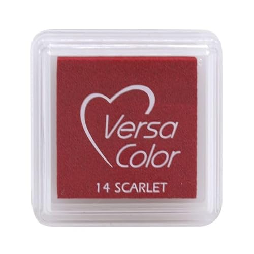 Artoz Ministempelkissen VersaColor in Rot – 34 x 34 mm – Stempelfarben auf Wasserbasis – Stempelkissen-Farbe zum Stempeln auf Papier, Karten für Einladungen, Grüße oder zur Hochzeit Artoz Ministempelkissen VersaColor in Rot – 34 x 34 mm – Stempelfarben auf Wasserbasis – Stempelkissen-Farbe zum Stempeln auf Papier, Karten für Einladungen, Grüße oder zur Hochzeit von ARTOZ