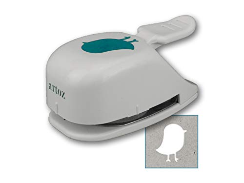 Artoz Papierstanzer - Kartenstanzer - "Vogel", 31mm - Stanze-Locher zum Kartenbasteln für Geburtstage, Einladungen, Hochzeit und vieles mehr Artoz Papierstanzer - Kartenstanzer - "Vogel", 31mm - Stanze-Locher zum Kartenbasteln für Geburtstage, Einladungen, Hochzeit und vieles mehr von ARTOZ