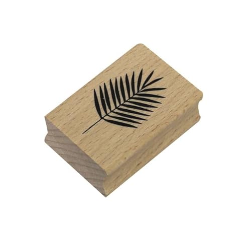 Artoz Stempel – Holzstempel – „Blatt“ – 50 x 30 mm – Motivstempel zum Kartenbasteln für Einladungen, Geburtstag, Grüße Artoz Stempel – Holzstempel – „Blatt“ – 50 x 30 mm – Motivstempel zum Kartenbasteln für Einladungen, Geburtstag, Grüße von ARTOZ