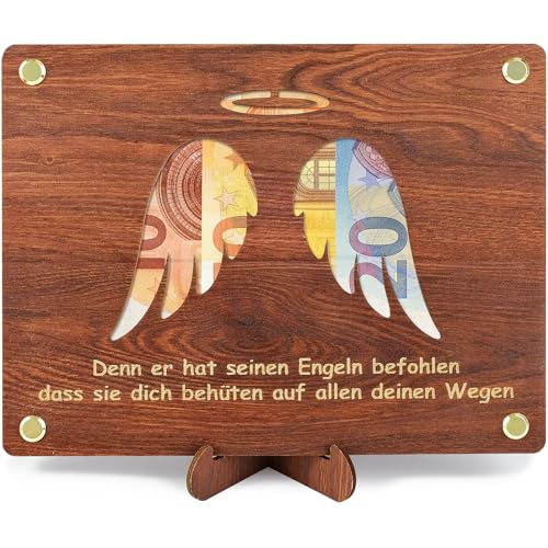 ARTREE Taufe Geschenk Kommunion Geldgeschenk aus Holz Schutzengel Geldgeschenk Flügel für Mädchen Jungen Individuelles Lustige Geld Geschenk Geburtstag für Taufe Konfirmation Firmung Jugendweihe ARTREE Taufe Geschenk Kommunion Geldgeschenk aus Holz Schutzengel Geldgeschenk Flügel für Mädchen Jungen Individuelles Lustige Geld Geschenk Geburtstag für Taufe Konfirmation Firmung Jugendweihe von ARTREE